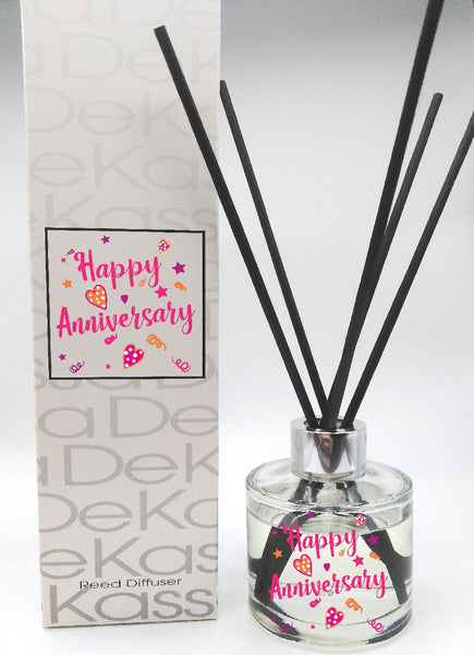 Happy Anniversary Luxury Hand Poured Reed Diffuser