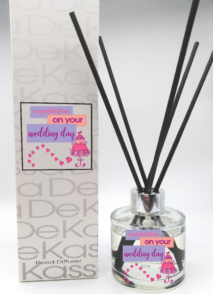 Wedding Day - Luxury Hand Poured Reed Diffuser