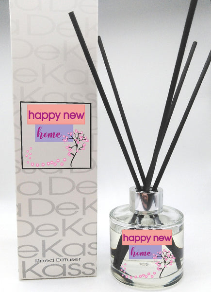 Happy New Home - Luxury Hand Poured Reed Diffuser