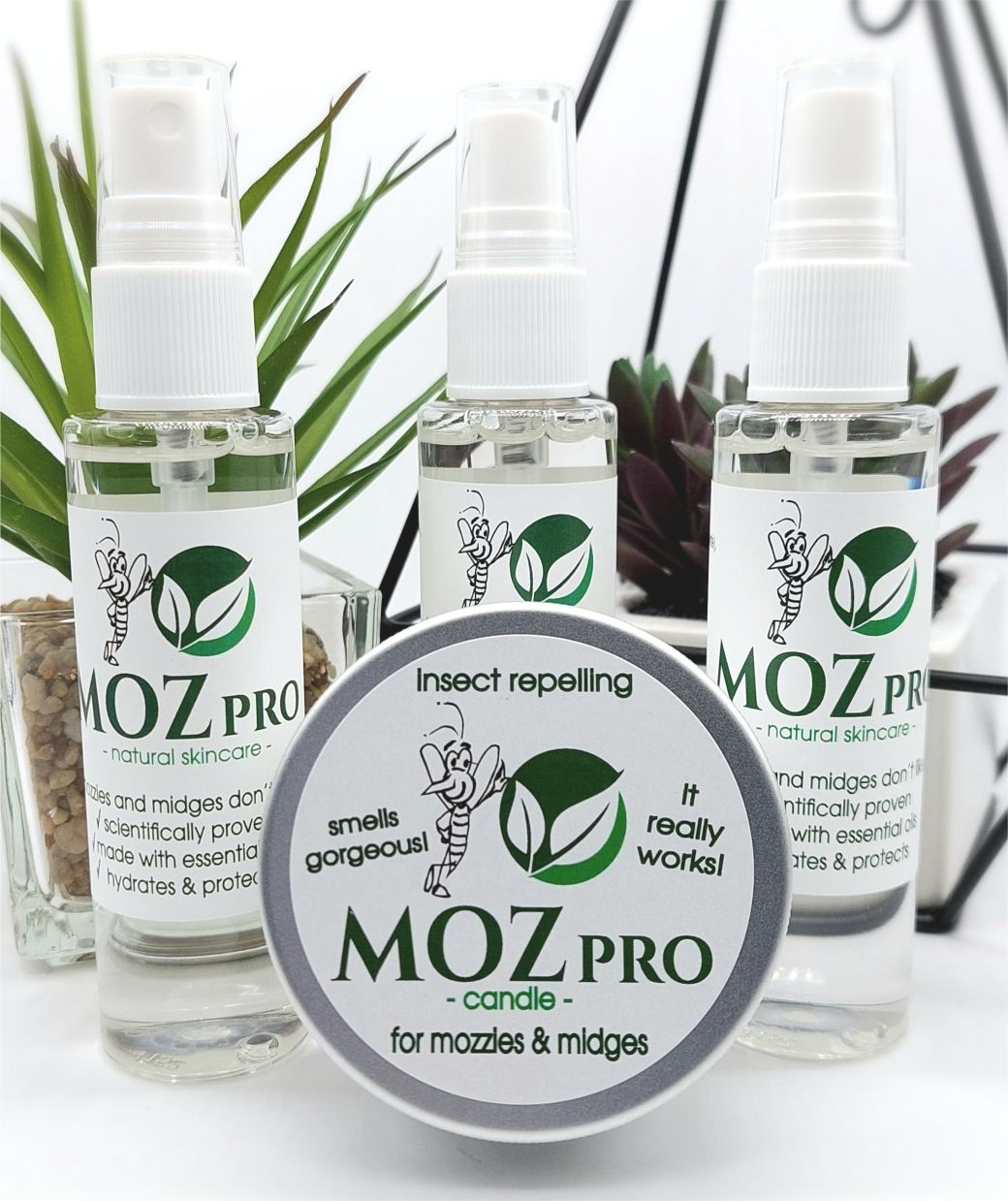 MOZpro Natural Insect Repellents | Spray Bundle