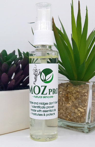 MOZpro natural mosquito insect repelling spray