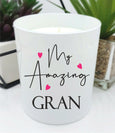 amazing gran scented candle