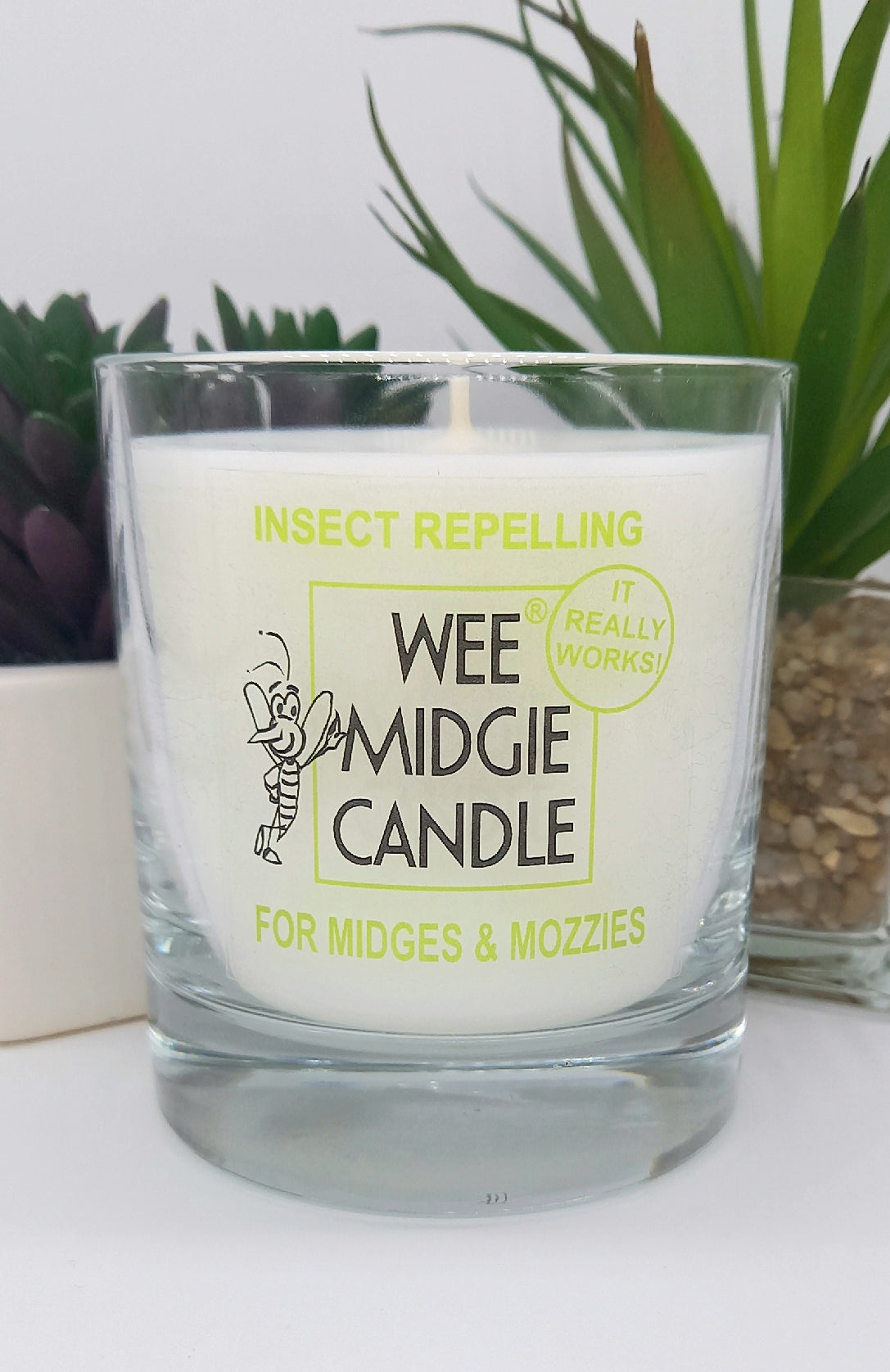 Wee Midgie Insect Repelling Candle Jar